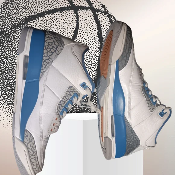 AIR JORDAN 3 RETRO 'Washington Wizards' 2022-2023 - Picture 3 of 12